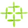Lumenier 4x4x4 4 Blade Propeller Set Of 4 Green -Sky Tech Shop 4x4x4 green