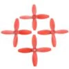 Lumenier 4x4x4 4 Blade Propeller Set Of 4 Red 2 Lumenier 4x4x4 4 Blade Propeller Set Of 4 Red -Sky Tech Shop 4x4x4 red