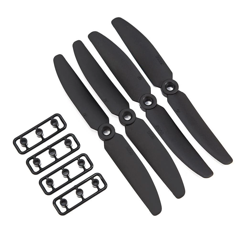 Gemfan 5x3 Carbon Fiber Nylon Propeller Set Of 4 Black 3 Gemfan 5x3 Carbon Fiber Nylon Propeller Set Of 4 Black
