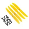 Gemfan 5x3 ABS Propeller Set Of 4 Yellow 2 Gemfan 5x3 ABS Propeller Set Of 4 Yellow -Sky Tech Shop gemfan 5x3 propeller set yellow 1