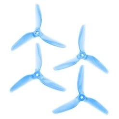 Lumenier 5x5x3 - Transparent Blue Butter Cutter Propeller