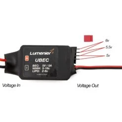 Lumenier UBEC 5V, 5.5V, 6V 5 Amp 2 - 6s Lipo Input 7 Lumenier UBEC 5V, 5.5V, 6V 5 Amp 2 - 6s Lipo Input -Sky Tech Shop lumenier ubec 5v 5.5v 6v 5 amp voltage jumper