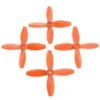 Lumenier 4x4x4 4 Blade Propeller Set Of 4 Orange -Sky Tech Shop lumenier 4x4x4 4 blade propeller set of 4 orange