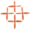 Lumenier 5x4x4 4 Blade Propeller Set Of 4 Orange -Sky Tech Shop lumenier 5x4x4 orange 1 1