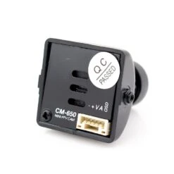 Lumenier CM-650 Mini 650TVL Camera Black Case -Sky Tech Shop lumenier cm 650 mini 650tvl camera black case back