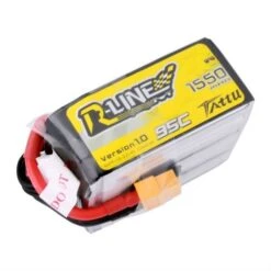 Gens Ace Tattu R-Line 1550mAh 22.2v 6S 95C Lipo Battery