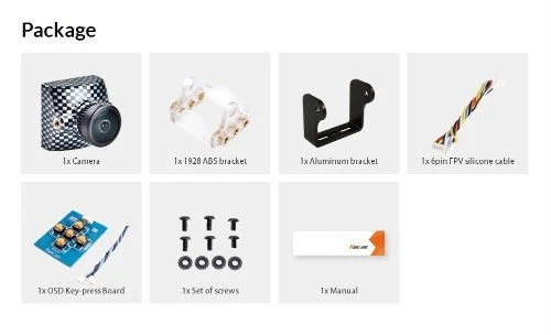 Runcam Racer 700TVL CMOS FPV Camera 5 Runcam Racer 700TVL CMOS FPV Camera - Image 3