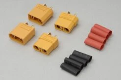 XT90 Connectors With Heat Shrink