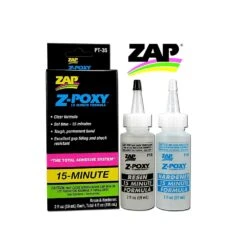 Zap PT-35 Z-POXY 15 Minute Epoxy Resin 4oz Pack PT35